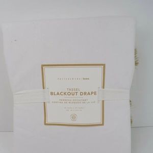 Tassel black out drapes